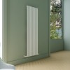 Carisa Plata 1800 x 560mm White Designer Aluminium Radiator