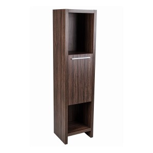 Dunham Walnut 1600mm Bathroom Tall Storage Unit