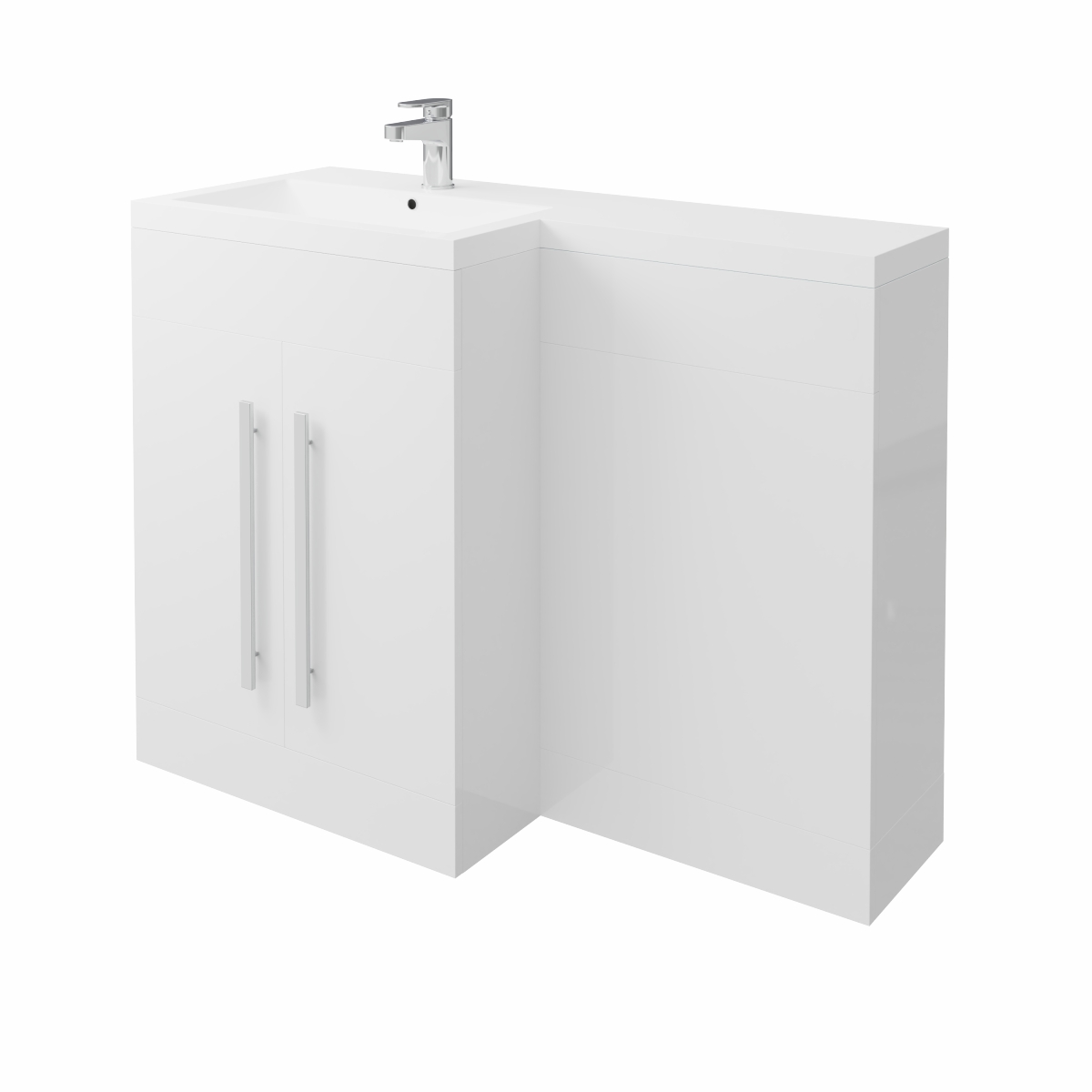 Calm Combination Vanity Unit and Toilet - Choice of Colour and Toilet