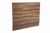Walnut Effect 700mm Wood Bath End Panel