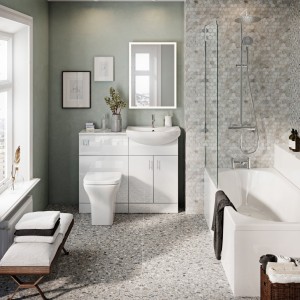 Sava - 500 x 700mm LED Mirror with Demister & Shaver Socket