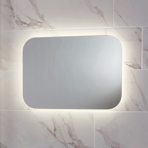 Arno - 1200 x 600mm LED Mirror with Demister & Shaver Socket