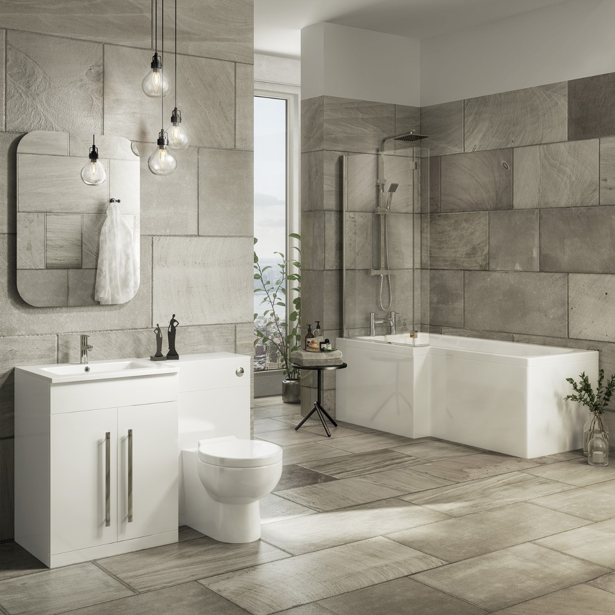 Arno - 600 x 800mm LED Mirror with Demister & Shaver Socket