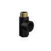 Dual Fuel T Piece - Black