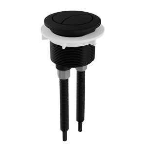 Matt Black Cistern Push Button HWD X 160/58/58mm
