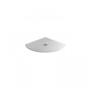 Aqua - Slate Effect Quadrant Shower Tray - Choice of Size & Colour