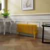 Bern 300 x 830mm Zinc Yellow Four Column Horizontal Traditional Radiator