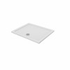 Essentials 1100 x 900mm Rectangle Stone Shower Tray White