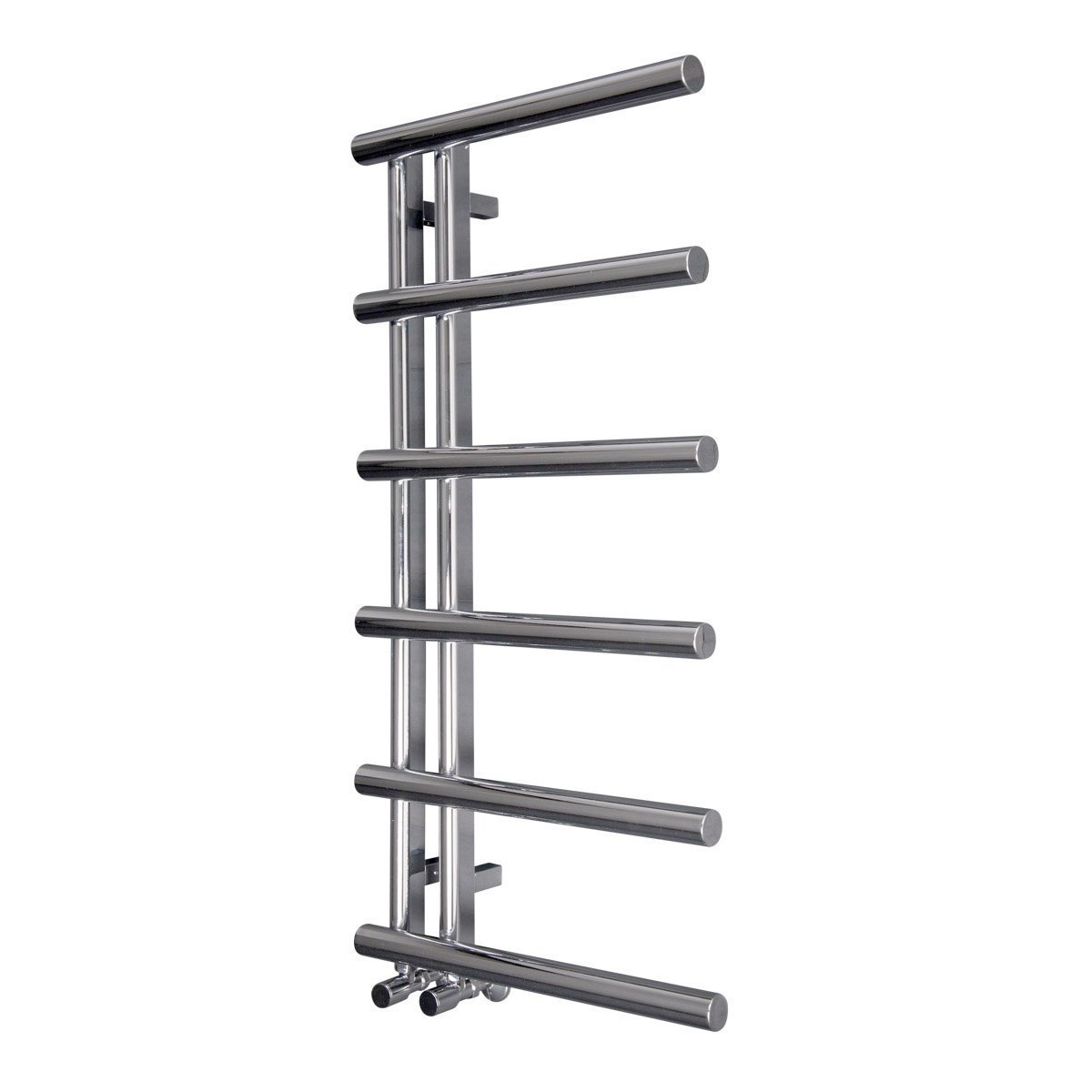 Alesund 988 x 500mm Chrome Designer Heated Towel Rail