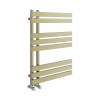 Koli 800 x 600 Designer Towel Rail - Brushed Brass