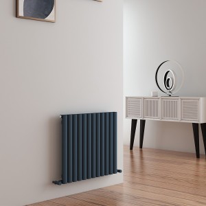 Carisa Tallis 600 x 710mm Anthracite Designer Aluminium Radiator