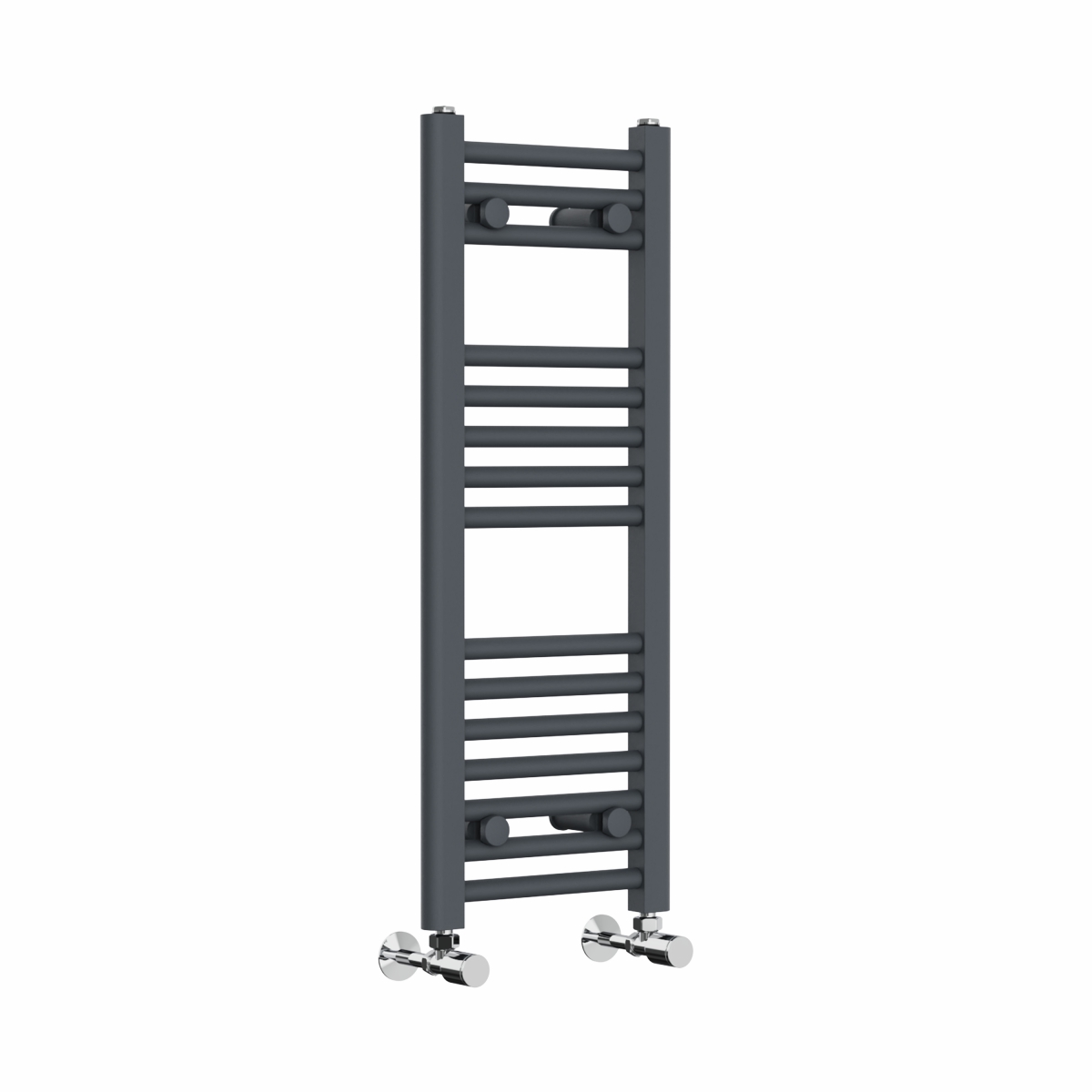 Bergen 800 x 300mm Straight Anthracite Heated Towel Rail