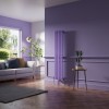 Lulea 1600 x 340mm Elegant Purple Single Vertical Flat Panel Designer Radiator