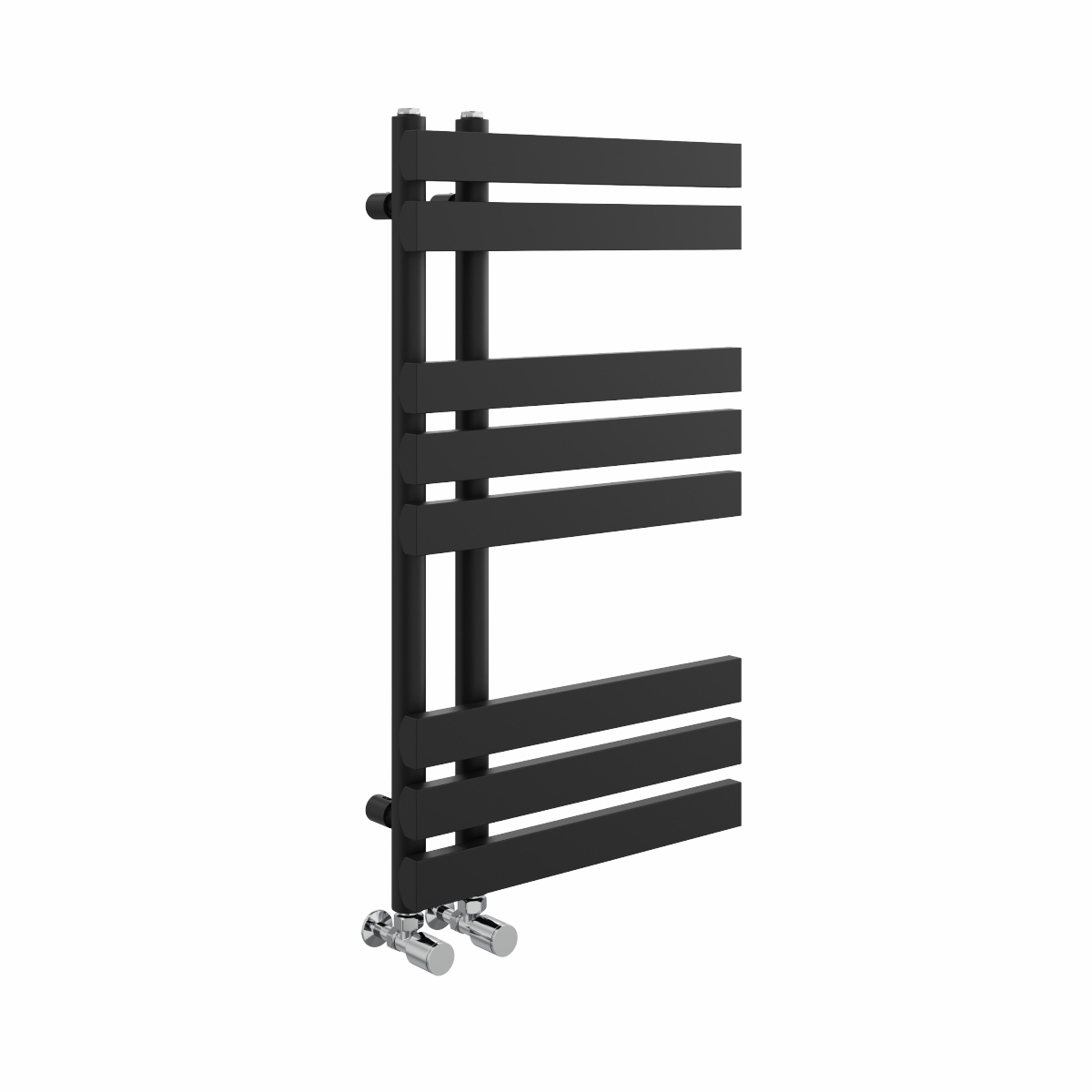 Koli 800 x 450 Designer Towel Rail - Black
