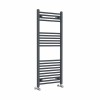 Bergen 1200 x 500mm Straight Anthracite Heated Towel Rail