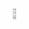 Fjord 800 x 300mm Curved Chrome Thermostatic Wifi Control Electric Heated Towel Rail