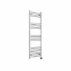 Bergen 1400 x 500mm Straight Chrome Thermostatic Touch Control Electric Heated Towel Rail