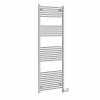 Bergen 1800 x 600mm Straight Chrome HEC Thermostatic Electric Heated Towel Rail