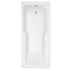 Melling 1700 x 750mm Shower Bath Single Ended