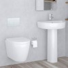 Cordoba Wall Hung Toilet & Basin Cloakroom Suite
