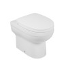 Lima Back to Wall Toilet Pan with Soft Close Seat