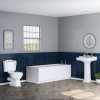 Abbey Traditional Bathroom Suite with 1700mm Bath