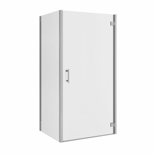 Ennerdale 900mm Hinged Door with 1000mm Side Panel - Chrome