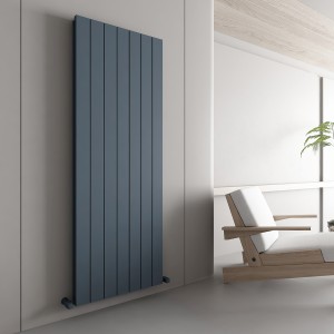 Carisa Nemo Double 1800 x 660mm Anthracite Designer Aluminium Radiator