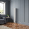 Bern 1500 x 200mm White Four Column Vertical Traditional Radiator
