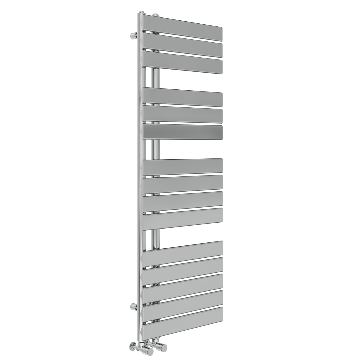 Kristiansund 1380 x 500mm Designer Towel Rail - Chrome