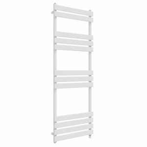 Juva 1600 x 600 mm White Flat Panel Simple Electric Heated Towel Rail