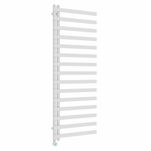 Kemi 1600 x 600mm White Thermostatic Touch Control Electric Heated Towel Rail