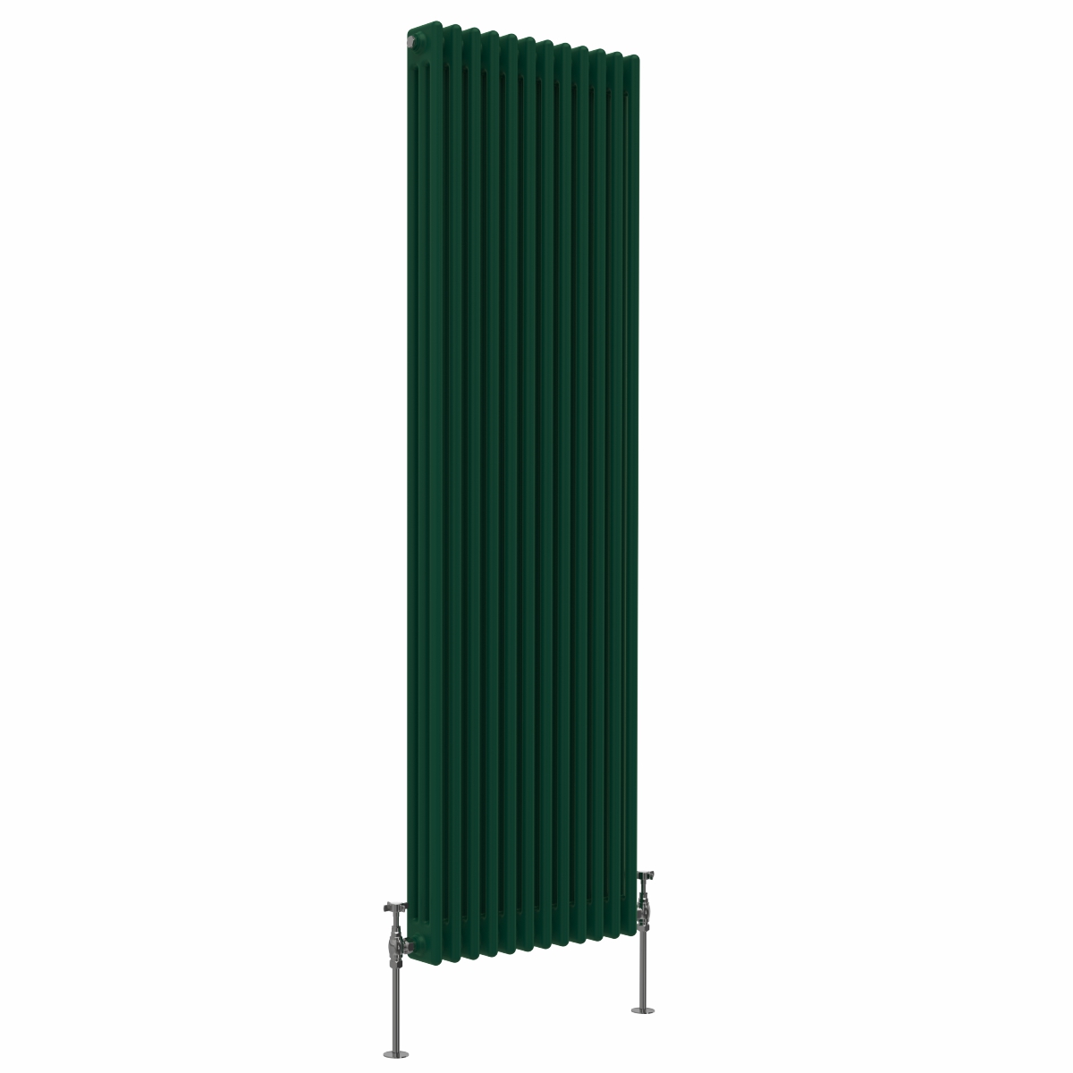 Bern 1800 x 560mm Moss Green Triple Vertical Column Radiator