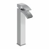 Camden Modern High Rise Basin Mixer Tap - Chrome