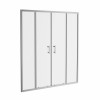 Ennerdale - 1700mm Double Sliding Shower Door - Chrome
