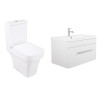 Avola Toilet & Vanity Unit Cloakroom Suite