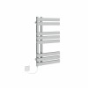 Koli 800 x 450mm Chrome Flat Electric Designer Heated Towel Rail