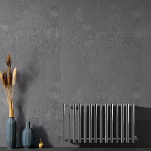 Carisa Mayra 550 x 1020mm Chrome Plated Designer Steel Radiator