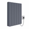 Bismo CRC 570 x 534 Grey 1500W Electric Wifi Ceramic core Radiator