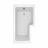 Leyland 1500mm L Shape Shower Bath Right Hand
