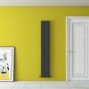 Carisa Pipette 1800 x 280mm Anthracite Designer Aluminium Radiator