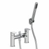 Tolmer Modern Waterfall Bath Shower Mixer Tap with Hand Shower - Chrome