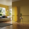 Lulea 1800 x 340mm Zinc Yellow Single Vertical Flat Panel Designer Radiator