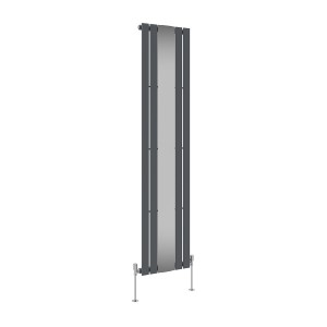 Karlstad Designer Vertical Radiator with Mirror - Choice of Colour & Size