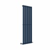 Lulea 1600 x 480mm Sapphire Blue Single Flat Panel Vertical Designer Radiator
