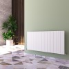 Carisa Monza 600 x 1230mm White Designer Aluminium Radiator