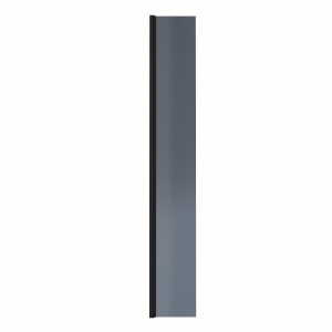 Wasdale - 300mm Wet Room Return Panel - Black Smoked