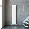 Carisa Mack 1800 x 395mm White Designer Aluminium Radiator