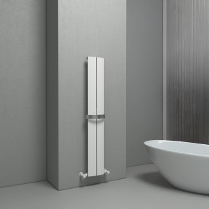 Carisa Play Bath 1200 x 185mm White Designer Aluminium Radiator