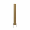 Bern 1500 x 200mm Metallic Gold Triple Vertical Column Radiator
